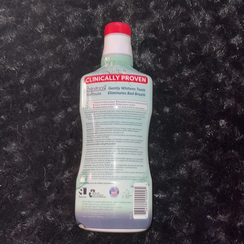Dental fresh formula for dogs and cats